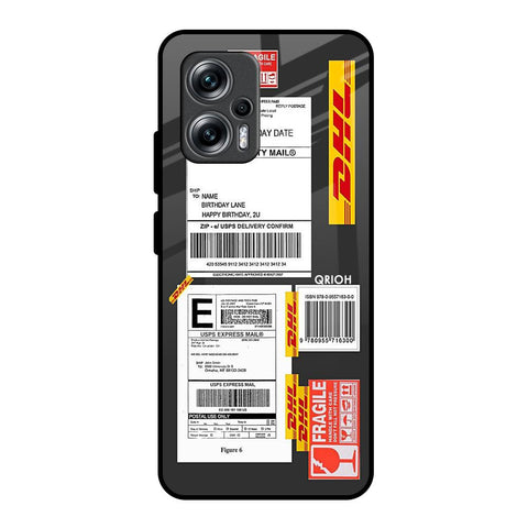 Cool Barcode Label Redmi K50i 5G Glass Back Cover Online