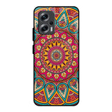 Elegant Mandala Redmi K50i 5G Glass Back Cover Online