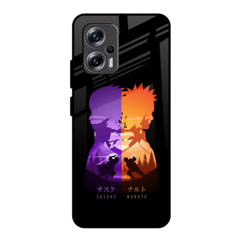 Minimalist Anime Redmi K50i 5G Glass Back Cover Online