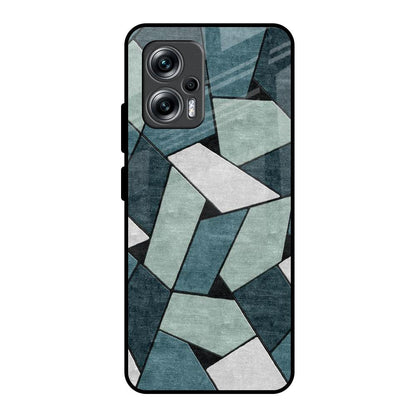 Abstact Tiles Redmi K50i 5G Glass Back Cover Online