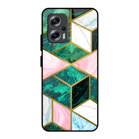 Seamless Green Marble Redmi K50i 5G Glass Back Cover Online