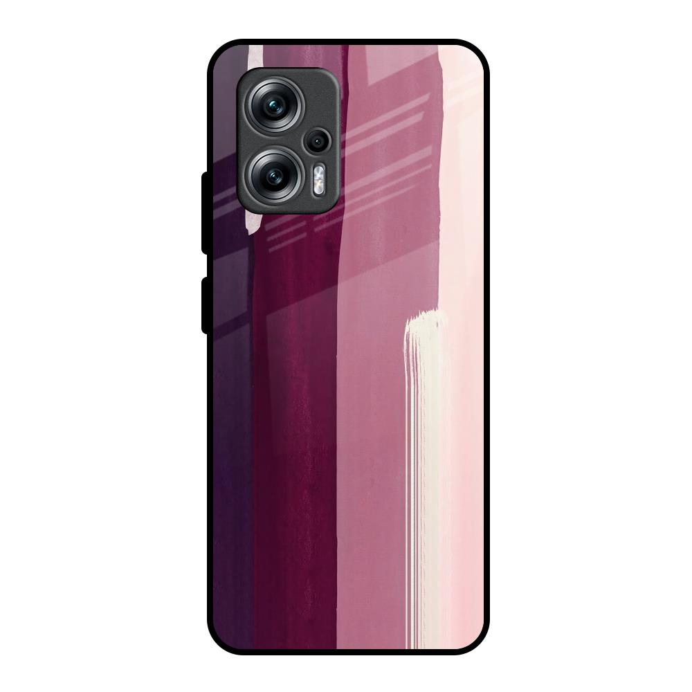 Brush Stroke Art Redmi K50i 5G Glass Back Cover Online