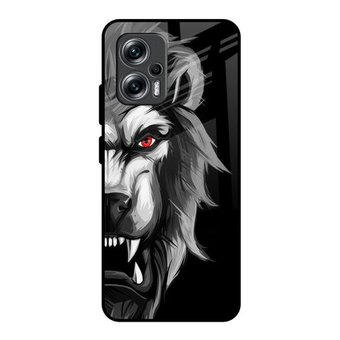 Wild Lion Redmi K50i 5G Glass Back Cover Online