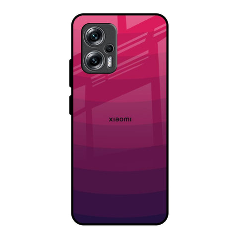 Wavy Pink Pattern Redmi K50i 5G Glass Back Cover Online