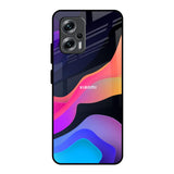 Colorful Fluid Redmi K50i 5G Glass Back Cover Online