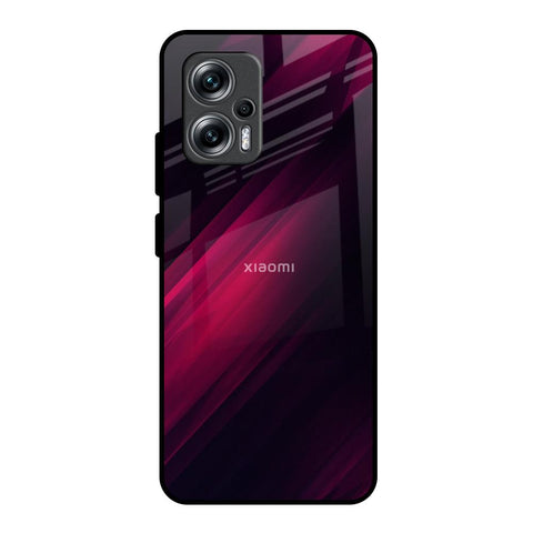 Razor Black Redmi K50i 5G Glass Back Cover Online