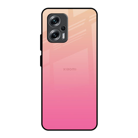Pastel Pink Gradient Redmi K50i 5G Glass Back Cover Online