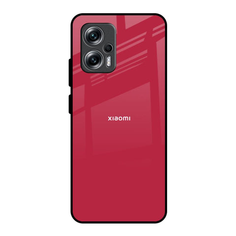 Solo Maroon Redmi K50i 5G Glass Back Cover Online