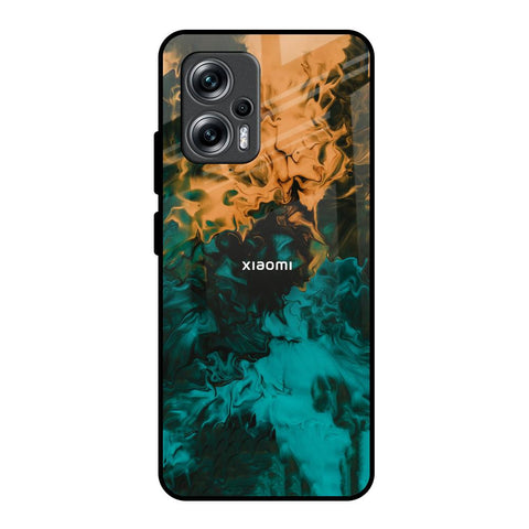 Watercolor Wave Redmi K50i 5G Glass Back Cover Online