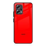 Blood Red Redmi K50i 5G Glass Back Cover Online