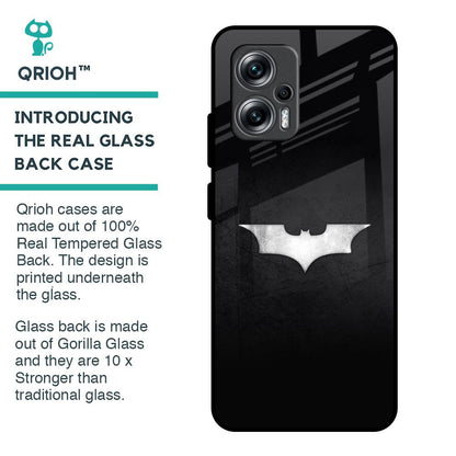 Super Hero Logo Glass Case for Redmi K50i 5G