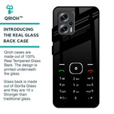 Classic Keypad Pattern Glass Case for Redmi K50i 5G