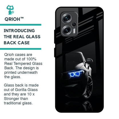 Car In Dark Glass Case for Redmi K50i 5G