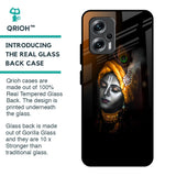 Ombre Krishna Glass Case for Redmi K50i 5G