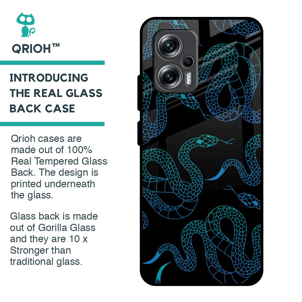 Serpentine Glass Case for Redmi K50i 5G