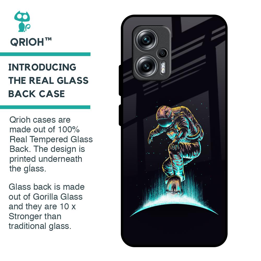 Star Ride Glass Case for Redmi K50i 5G