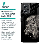 Brave Lion Glass Case for Redmi K50i 5G