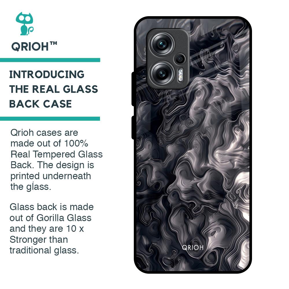 Cryptic Smoke Glass Case for Redmi K50i 5G