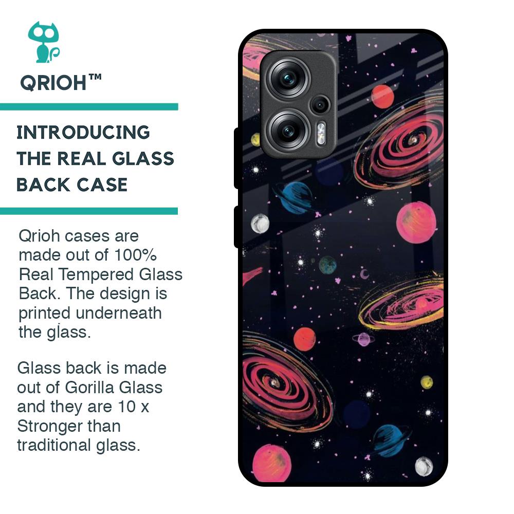 Galaxy In Dream Glass Case For Redmi K50i 5G