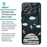 Astronaut Dream Glass Case For Redmi K50i 5G