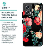 Floral Bunch Glass Case For Redmi K50i 5G