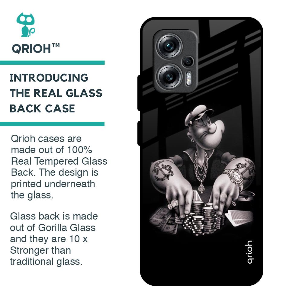 Gambling Problem Glass Case For Redmi K50i 5G