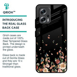 Floating Floral Print Glass Case for Redmi K50i 5G