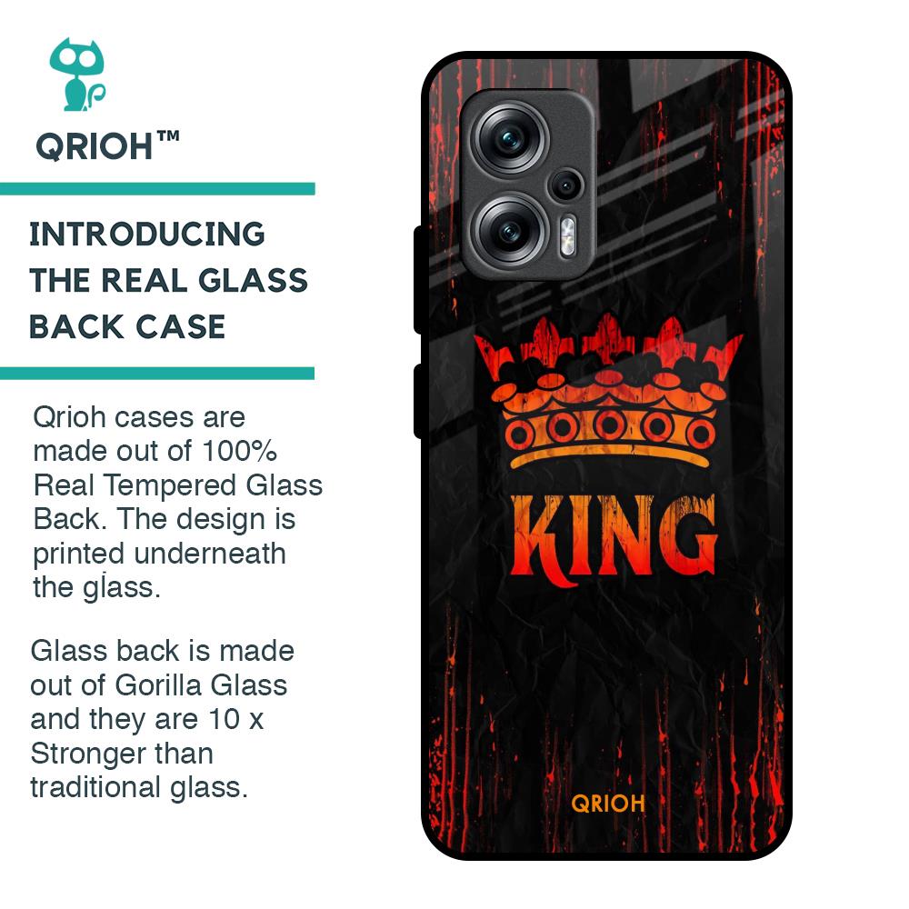 Royal King Glass Case for Redmi K50i 5G
