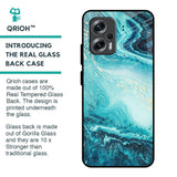 Sea Water Glass Case for Redmi K50i 5G