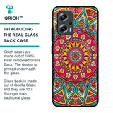 Elegant Mandala Glass Case for Redmi K50i 5G
