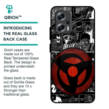 Sharingan Glass Case for Redmi K50i 5G