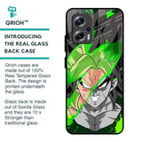 Anime Green Splash Glass Case for Redmi K50i 5G