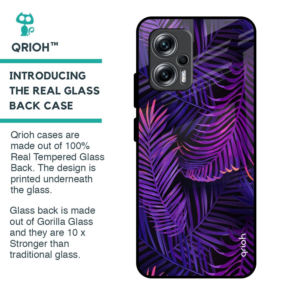 Plush Nature Glass Case for Redmi K50i 5G