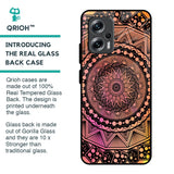 Floral Mandala Glass Case for Redmi K50i 5G