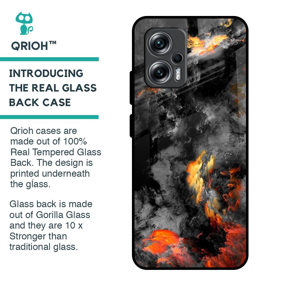 Lava Explode Glass Case for Redmi K50i 5G