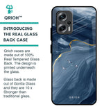 Deep Ocean Marble Glass Case for Redmi K50i 5G