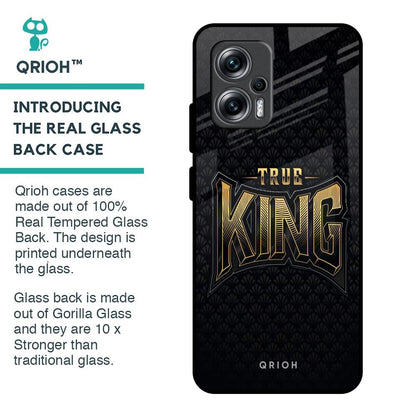 True King Glass Case for Redmi K50i 5G