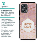 Boss Lady Glass Case for Redmi K50i 5G