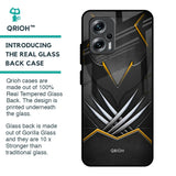 Black Warrior Glass Case for Redmi K50i 5G