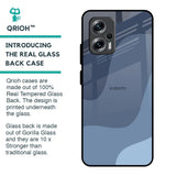 Navy Blue Ombre Glass Case for Redmi K50i 5G