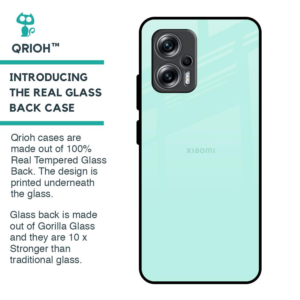 Teal Glass Case for Redmi K50i 5G