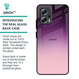 Purple Gradient Glass case for Redmi K50i 5G