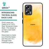 Rustic Orange Glass Case for Redmi K50i 5G