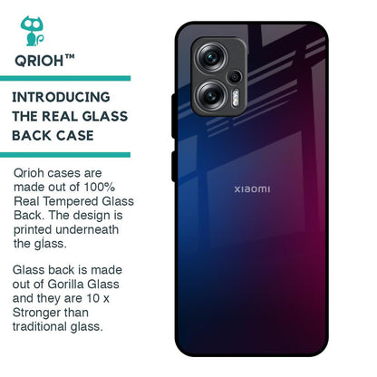Mix Gradient Shade Glass Case For Redmi K50i 5G