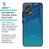 Celestial Blue Glass Case For Redmi K50i 5G