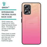 Pastel Pink Gradient Glass Case For Redmi K50i 5G