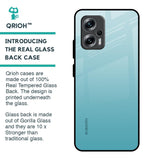 Arctic Blue Glass Case For Redmi K50i 5G