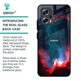 Brush Art Glass Case For Redmi K50i 5G