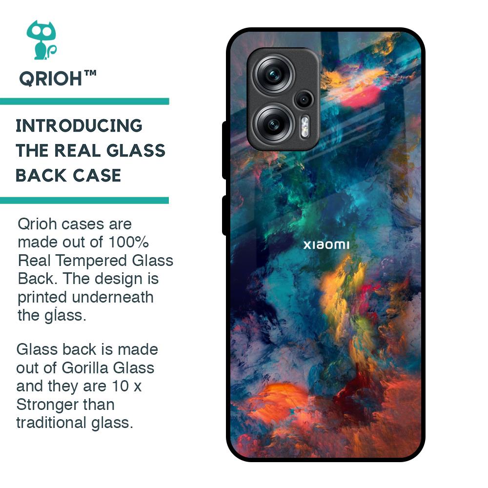 Colored Storm Glass Case for Redmi K50i 5G
