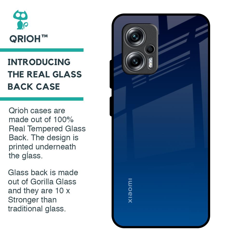 Very Blue Glass Case for Redmi K50i 5G